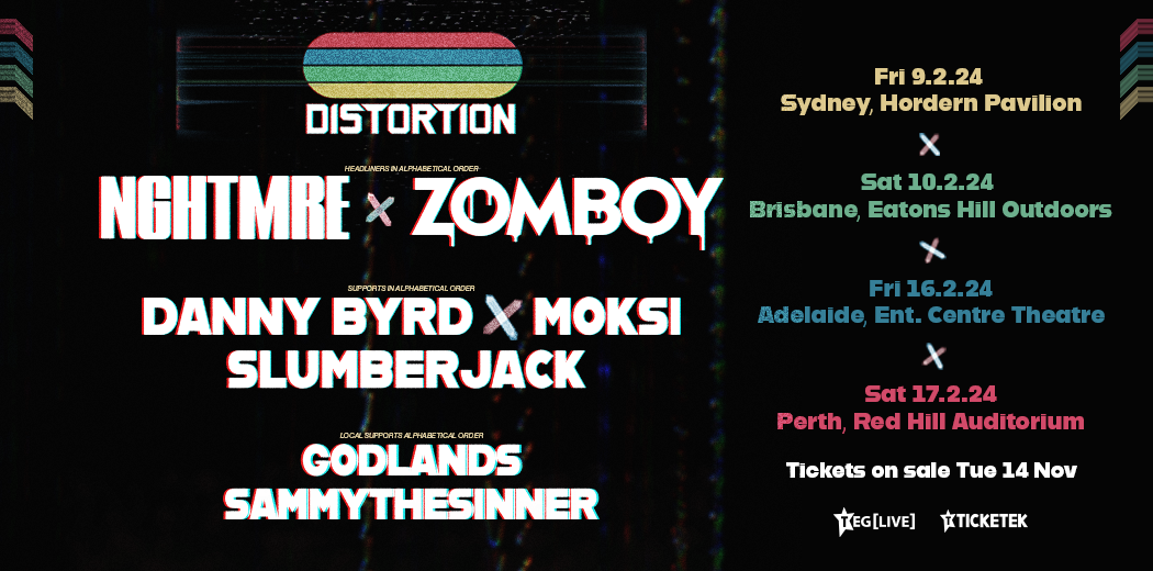 Australia’s New Premier Bass Music Festival – Distortion, launches