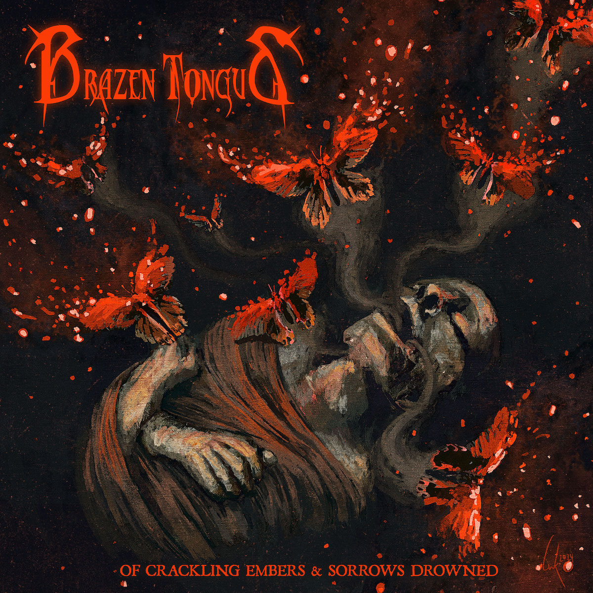 DEBUT ALBUM REVIEW: Of Crackling Embers & Sorrows Drowned by Brazen Tongue