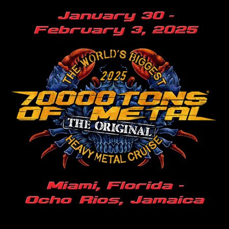 NEWS: 70000TONS OF METAL 2025: First Bands Announced