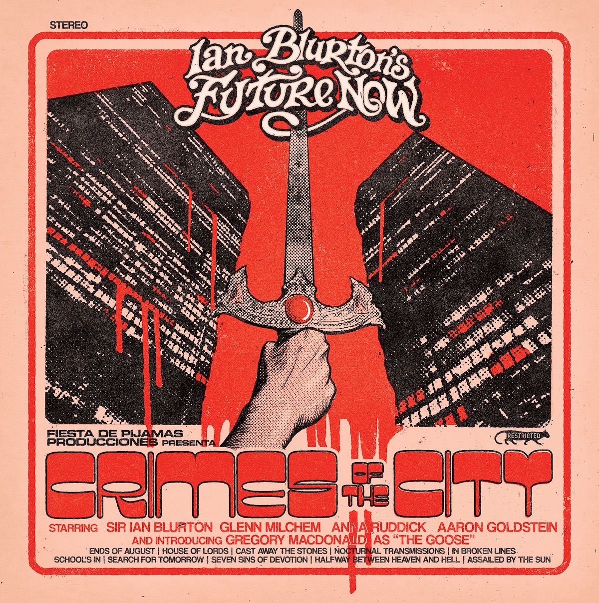 ALBUM REVIEW: Crimes of the City by Ian Blurton’s Future Now