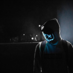 Man Wearing White Hooded Jacket